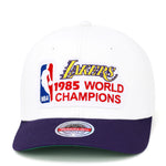 Los Angeles Lakers Mitchell & Ness Snapback Hat - 1985 NBA World Champions