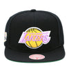 Los Angeles Lakers 2010 NBA Finals Mitchell & Ness Snapback Hat Black