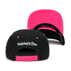 Miami Heat Mitchell & Ness Sweetheart Script Snapback Hat Black/Pink