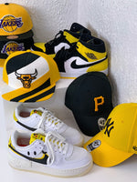 Pittsburgh Pirates 47 Brand MVP Hat Black/Yellow (Home)