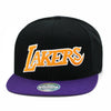 Los Angeles Lakers Mitchell & Ness Snapback Hat "Flexfit" Black/Purple