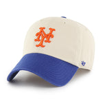 New York Mets Bone Royal 47 Brand Clean Up Dad Hat