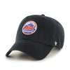 New York Mets Cooperstown 47 Brand Clean Up Dad Hat Black/NYC