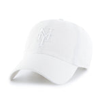 New York Mets 47 Brand Clean Up Dad Hat White