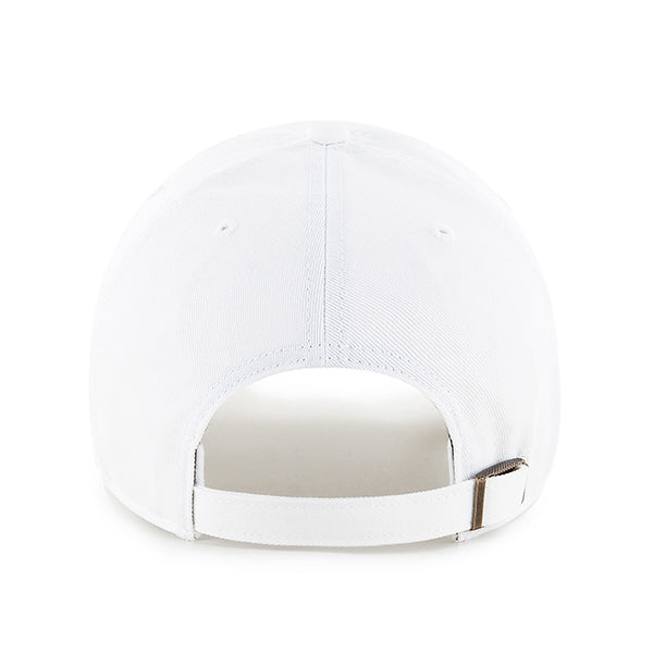 Brooklyn Nets 47 Brand Clean Up Dad Hat White