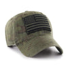 Operation Hat Trick 47 Brand Clean Up Dad Hat Green Camo