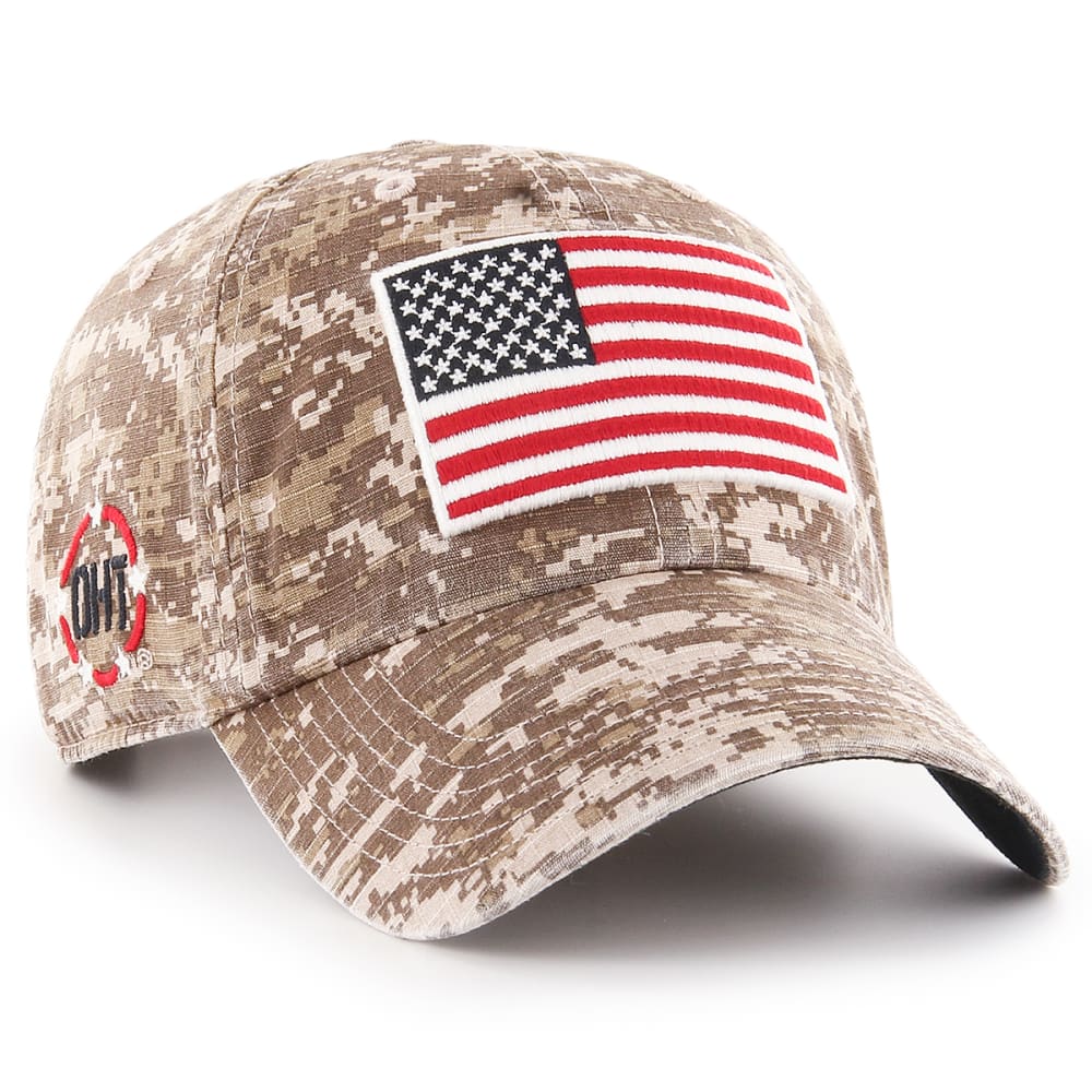 Operation Hat Trick 47 Brand Clean Up Dad Hat Digital Camo Desert Camo