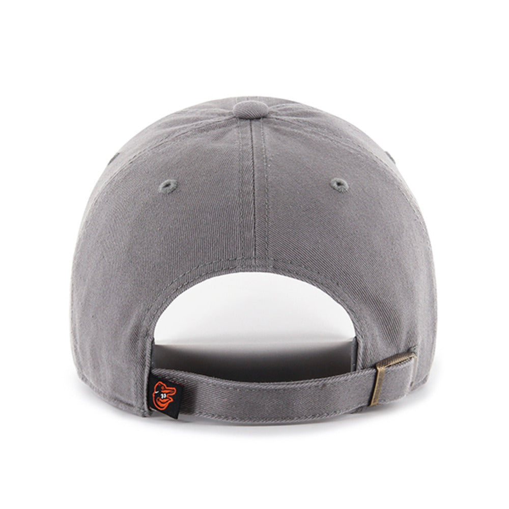 Baltimore Orioles 47 Brand Clean Up Dad Hat Dark Grey