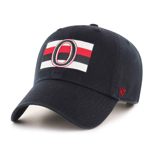 Ottawa Senators Vintage 47 Brand Clean Up Dad Hat Black