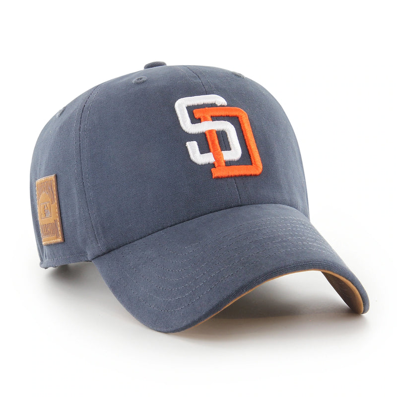 San Diego Padres Cooperstown 47 Brand Artifact Clean Up Dad Hat Vintage Navy