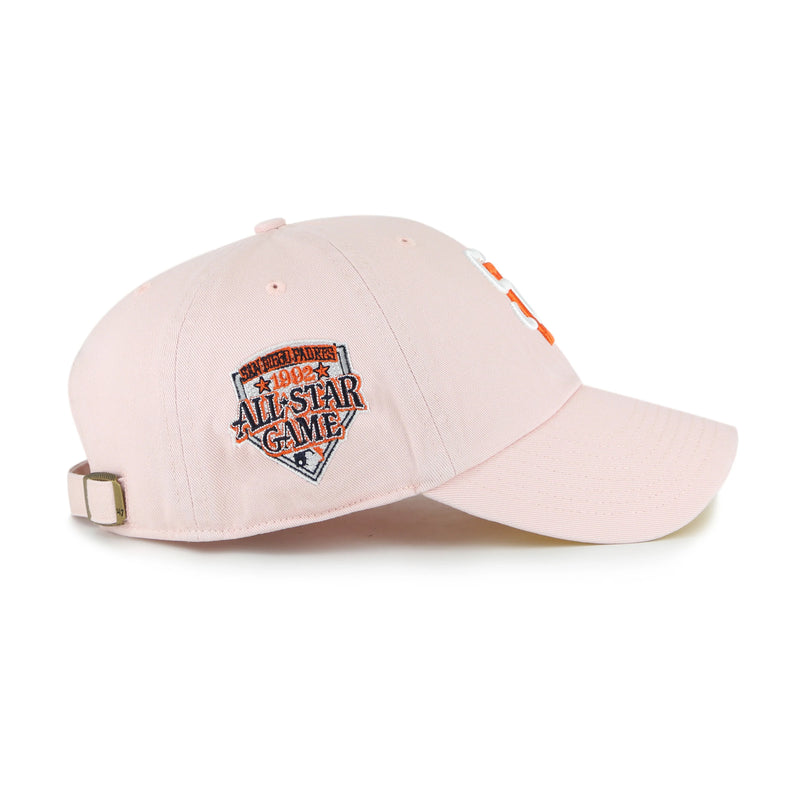 San Diego Padres All Star Game 1992 47 Brand Double Under Clean Up Dad Hat Pink