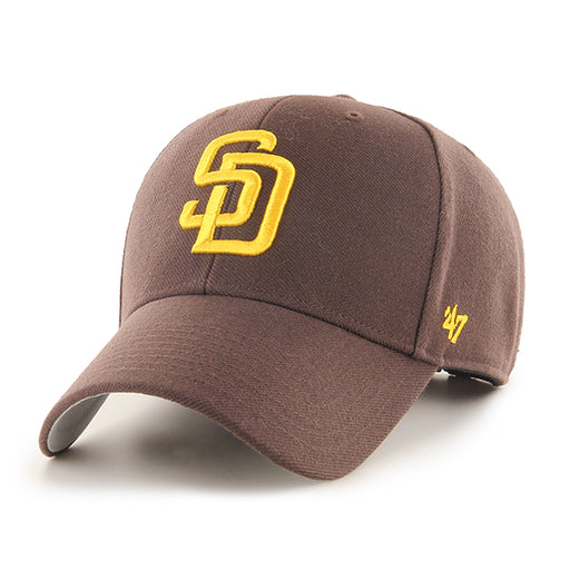 San Diego Padres 47 Brand MVP Hat Brown