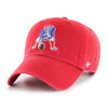 New England Patriots 47 Brand Legacy Clean Up Dad Hat Red/Vintage