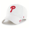 Philadelphia Phillies 47 Brand Miata Clean Up Dad Hat White