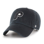Philadelphia Phillies Cooperstown 47 Brand Clean Up Dad Hat Black