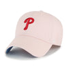 Philadelphia Phillies All Star Game 1996 47 Brand Double Under Clean Up Dad Hat Pink