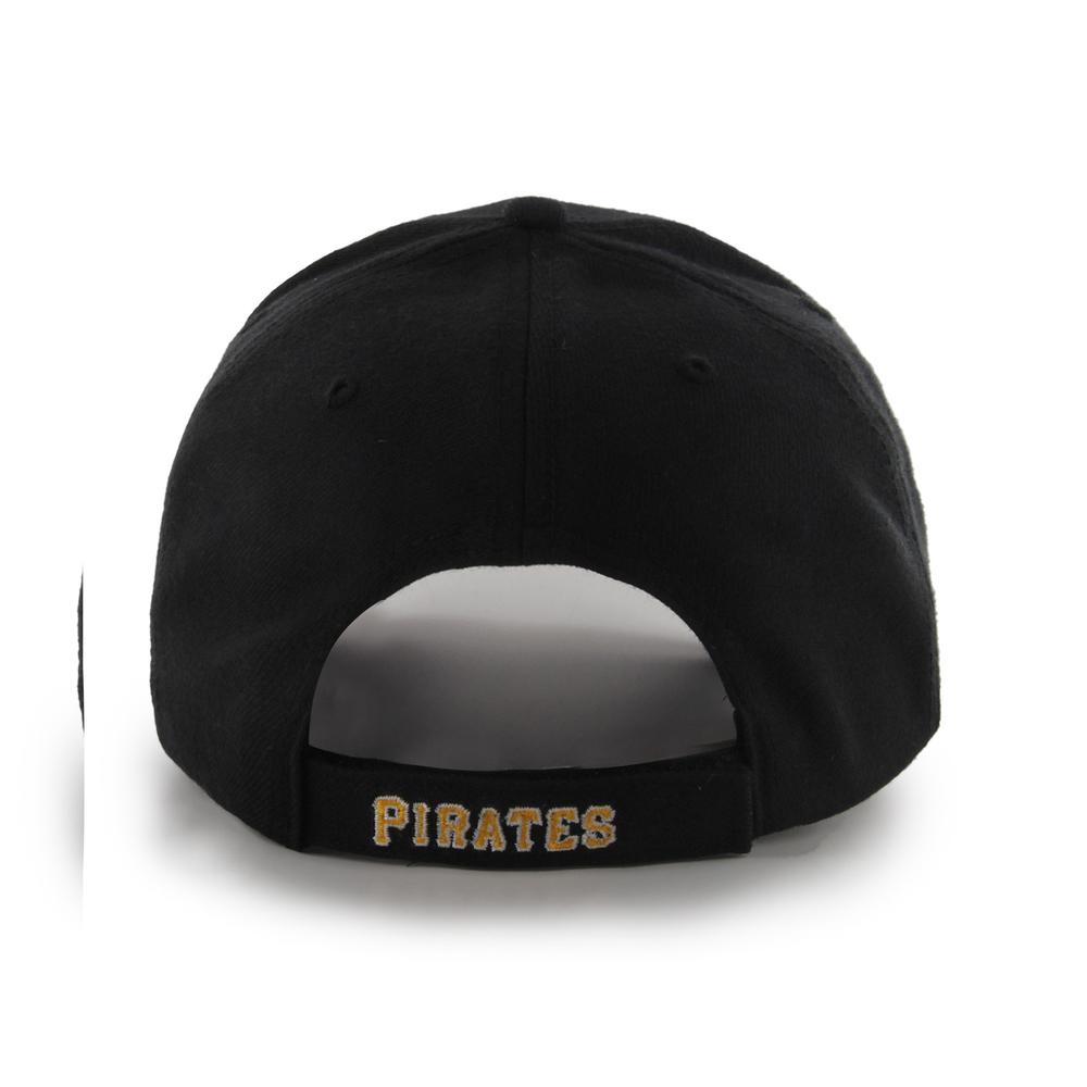 Pittsburgh Pirates 47 Brand MVP Hat Black/Yellow (Home)
