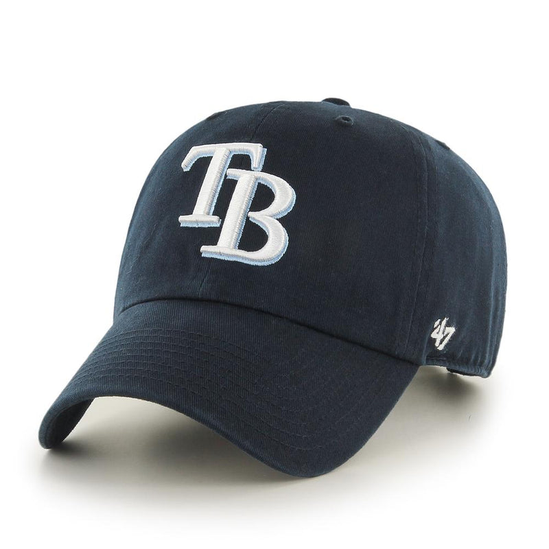 Tampa Bay Rays 47 Brand Clean Up Dad Hat Navy