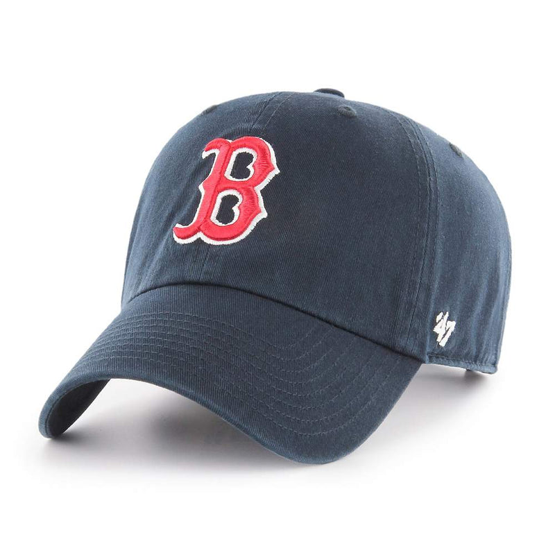 Boston Red Sox 47 Brand Clean Up Dad Hat Navy (Home)