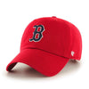 Boston Red Sox 47 Brand Clean Up Dad Hat Red