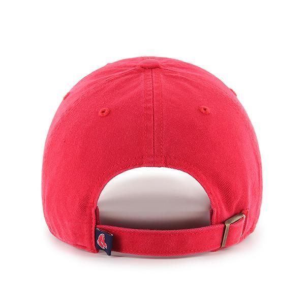 Boston Red Sox Cooperstown 47 Brand Clean Up Dad Hat Red
