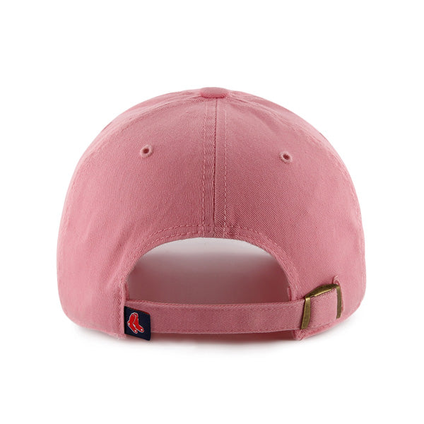 Boston Red Sox 47 Brand Clean Up Dad Hat Rose Pink
