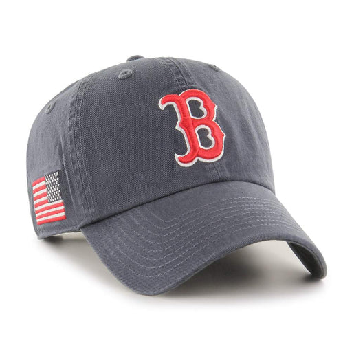Boston Red Sox 47 Brand Heritage Clean Up Dad Hat Vintage Navy