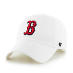Boston Red Sox 47 Brand Clean Up Dad Hat White
