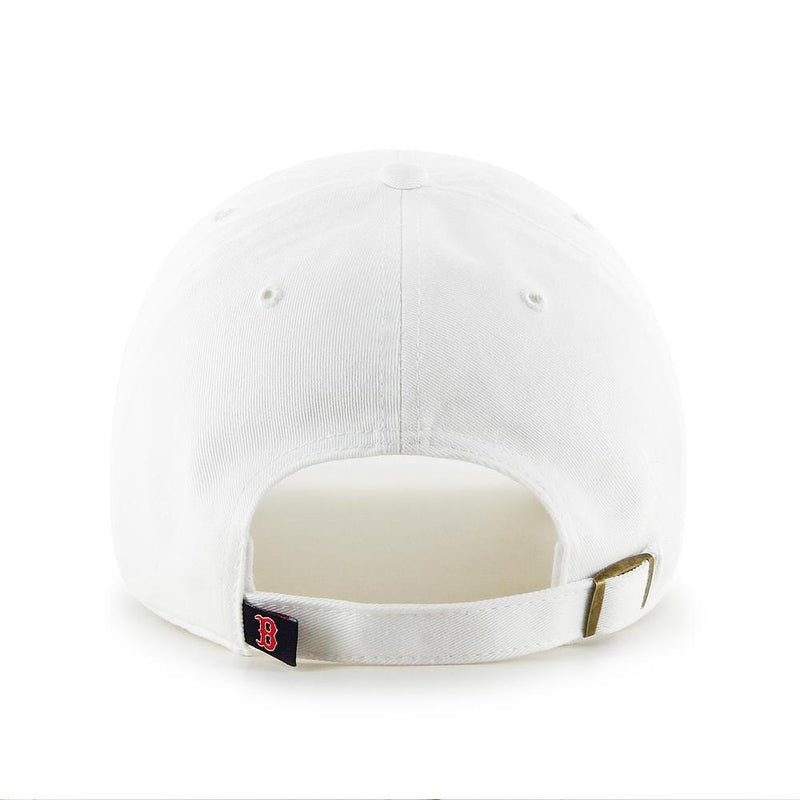 Boston Red Sox 47 Brand Clean Up Dad Hat White