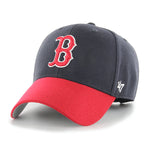 Boston Red Sox 47 Brand MVP Hat Two Tone Navy/Red