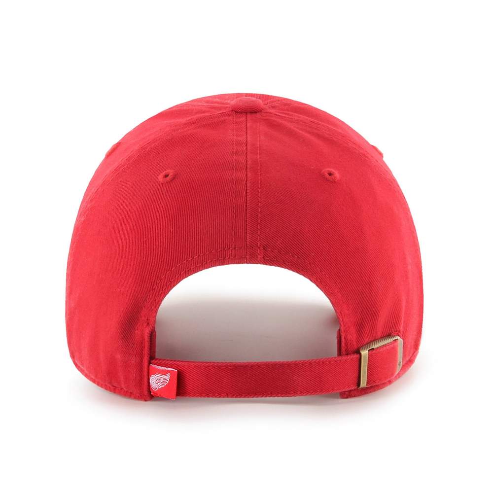 Detroit Red Wings 47 Brand Clean Up Dad Hat Red