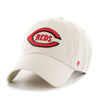 Cincinnati Reds Cooperstown 47 Brand Clean Up Dad Hat Natural
