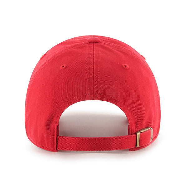 Cincinnati Reds Cooperstown 47 Brand Clean Up Dad Hat Red
