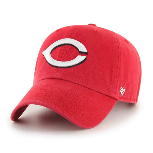 Cincinnati Reds 47 Brand Clean Up Dad Hat Red