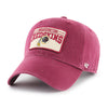 Washington Football Team 47 Brand Fairmount Clean Up Dad Hat Cardinal Red