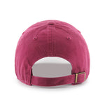 Washington Football Team 47 Brand Fairmount Clean Up Dad Hat Cardinal Red