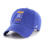 Kansas City Royals Cooperstown 47 Brand Clean Up Dad Hat Royal