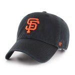 San Francisco Giants 47 Brand Clean Up Dad Hat Black (Home)