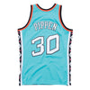 All-Star East 1996-97 Scottie Pippen Mitchell & Ness Swingman Jersey Teal