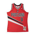 Portland Trail Blazers 2012-13 Damian Lillard Mitchell & Ness Swingman Jersey Red