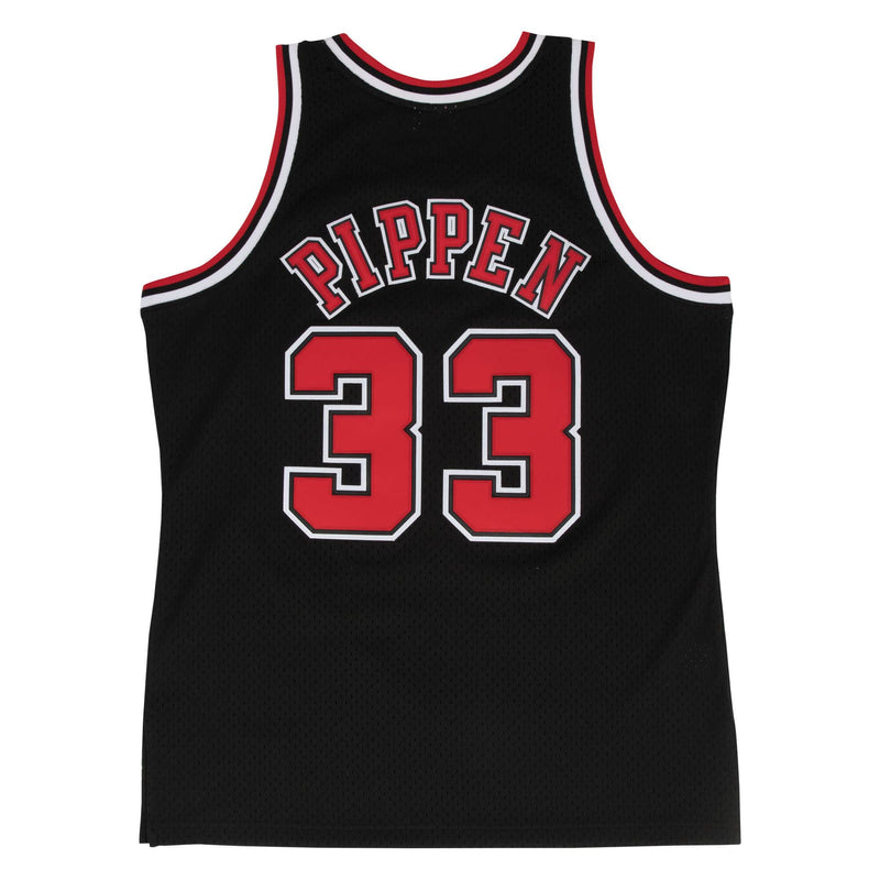 Chicago Bulls Alternate 1997-98 Scottie Pippen Mitchell & Ness Swingman Jersey Black