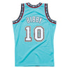 Vancouver Grizzlies 1998-99 Mike Bibby Mitchell & Ness Swingman Jersey Teal