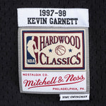 Minnesota Timberwolves 1997-98 Kevin Garnett Mitchell & Ness Swingman Jersey Black