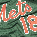 New York Mets 1988 Darryl Strawberry Mitchell & Ness Authentic Mesh BP Jersey Green