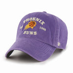 Phoenix Suns 47 Brand Brockman Clean Up Dad Hat Vintage Purple
