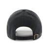 Detroit Tigers 47 Brand Clean Up Dad Hat Black on Black