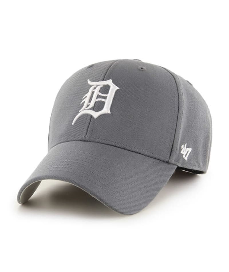 Detroit Tigers 47 Brand MVP Hat Charcoal