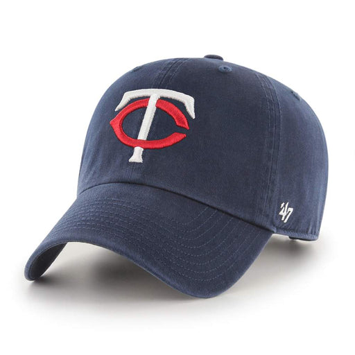 Minnesota Twins 47 Brand Clean Up Dad Hat Navy (Home)