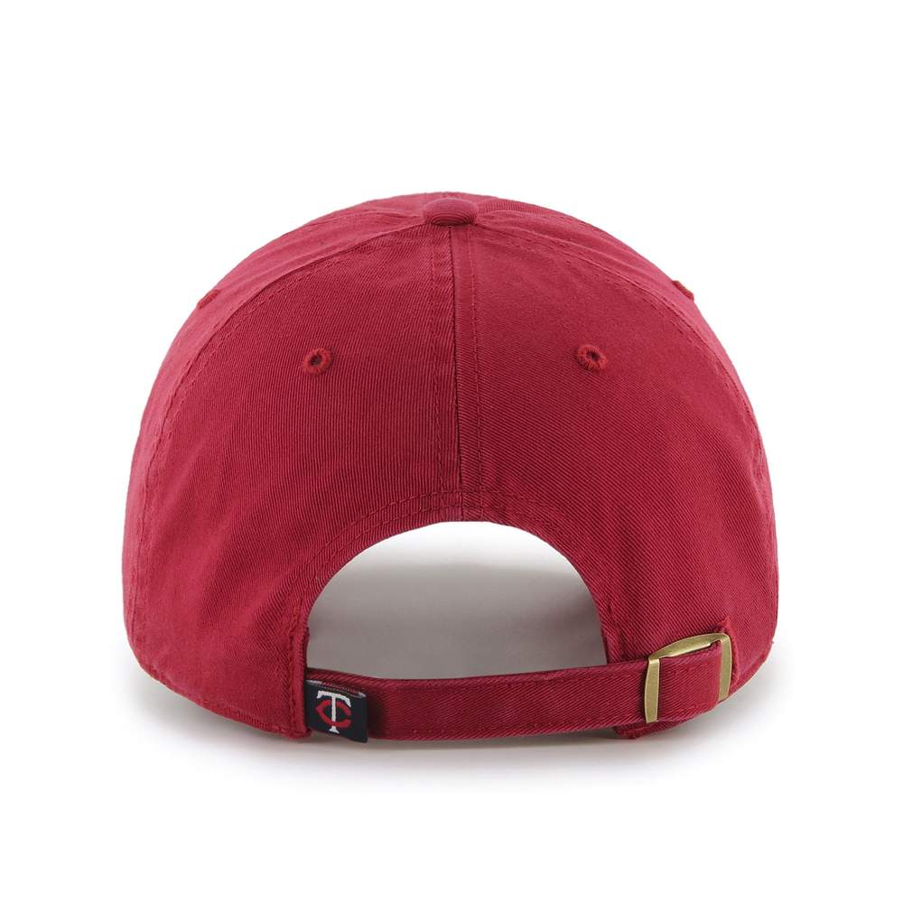 Minnesota Twins 47 Brand Clean Up Dad Hat Red