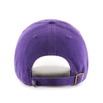 Minnesota Vikings 47 Brand Clean Up Dad Hat Purple